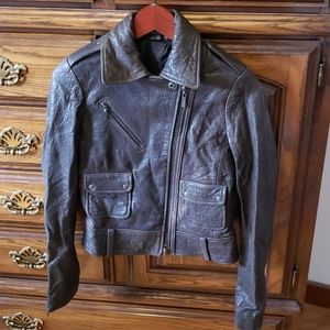 Theory leather jacket